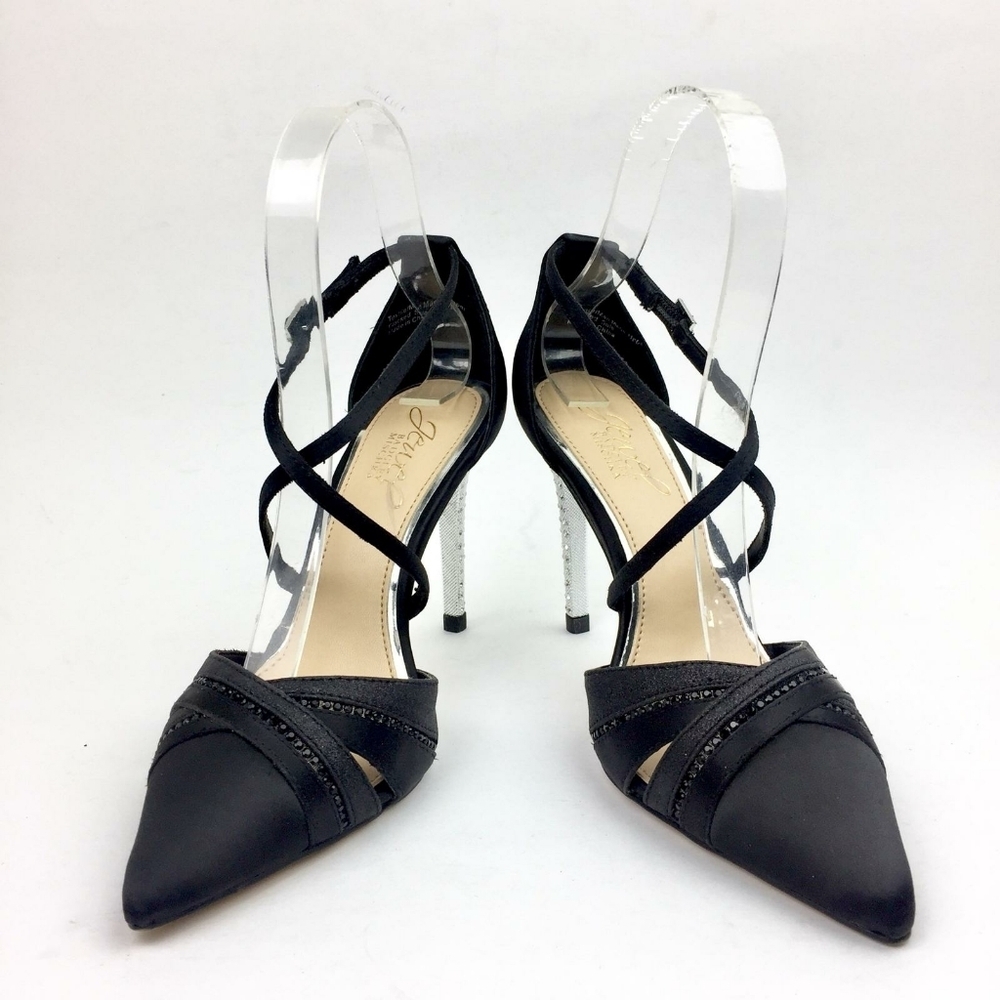 BADGLEY MISCHKA Jewel heel pump sz 5.5